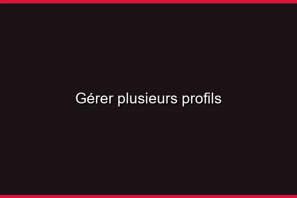 Les éléments clés d'un bon profil